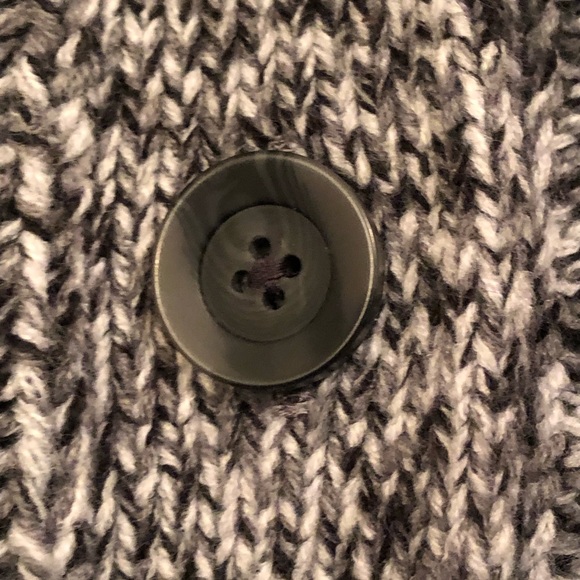 ๐ NWT - St. John's Bay Button Down Cardigan - Grey Marl- PS ๐ - Picture 7 of 9